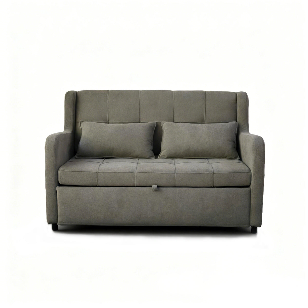 Mint Green Fabric Sleeper Sofa Bed