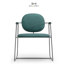 Silla de comedor Biuhomey de cuero artificial de moda | D-HY3018A