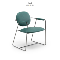 Silla de comedor Biuhomey de cuero artificial de moda | D-HY3018A