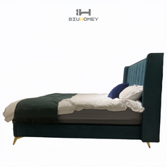 sk63 green bed frame side face