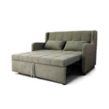 Mint Green Fabric Sleeper Sofa Bed