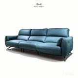 Lake Blue Reclining Sofa