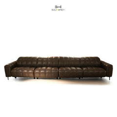 Chestnut Power Reclining Sofa