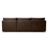 Mocha Leather Sofa