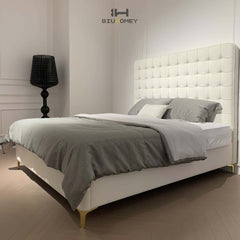 sk109 lattice backrest soft bed scene picture