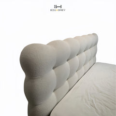 sk111-white-bed-curved-checkered-back-detail
