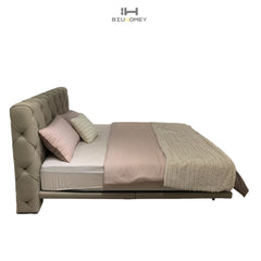 sk116 diamond backrest soft bed side