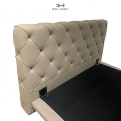 sk116 khaki Diamond backrest detail