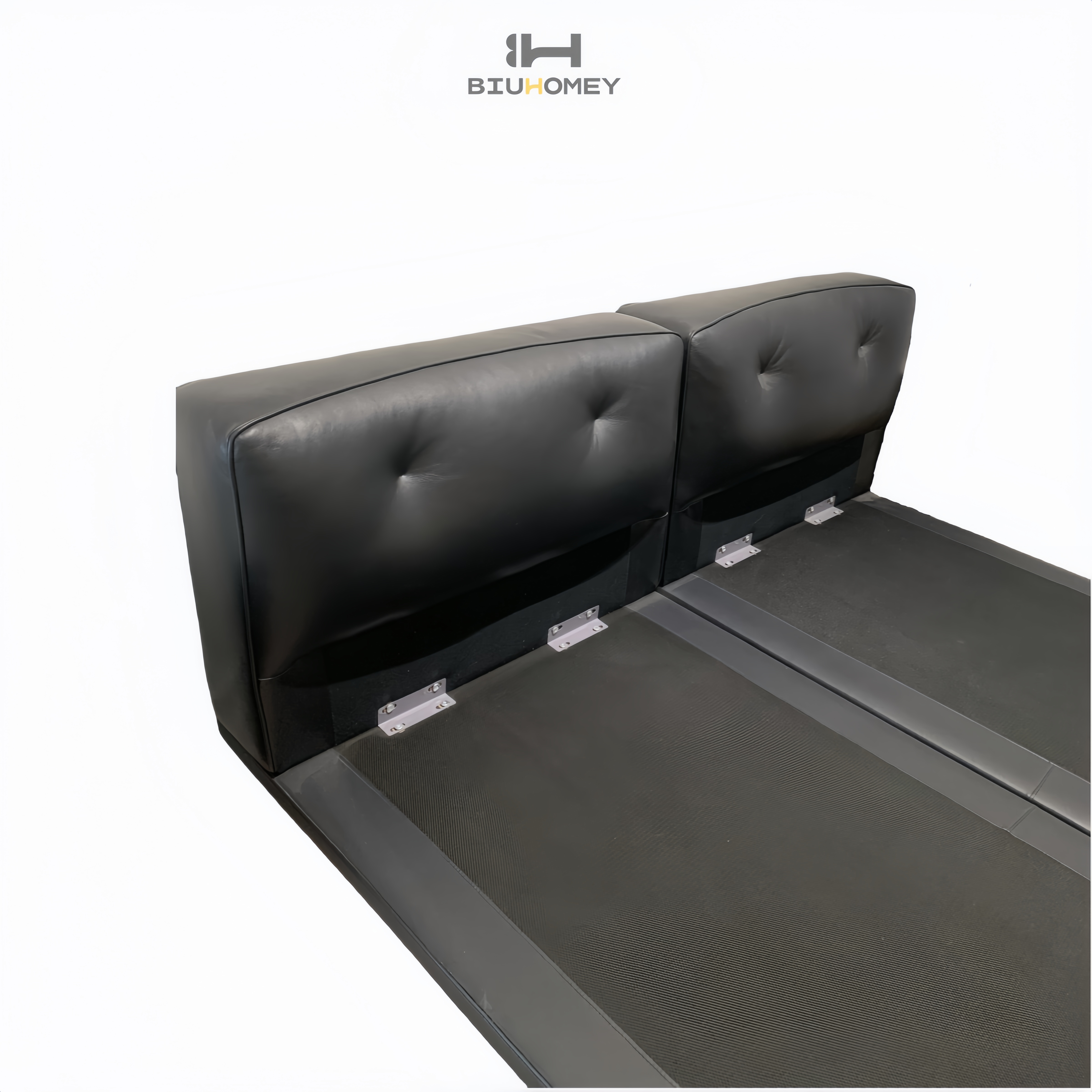 sk127 bed frame and backrest display